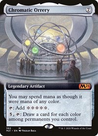 Chromatic Orrery (Extended Art) [Core Set 2021] | RetroPlay Games