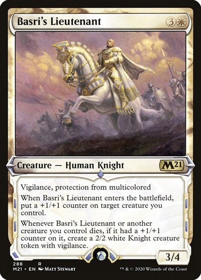 Basri's Lieutenant (Showcase) [Core Set 2021] | RetroPlay Games