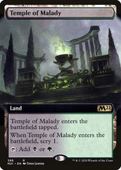 Temple of Malady (Extended Art) [Core Set 2021] | RetroPlay Games