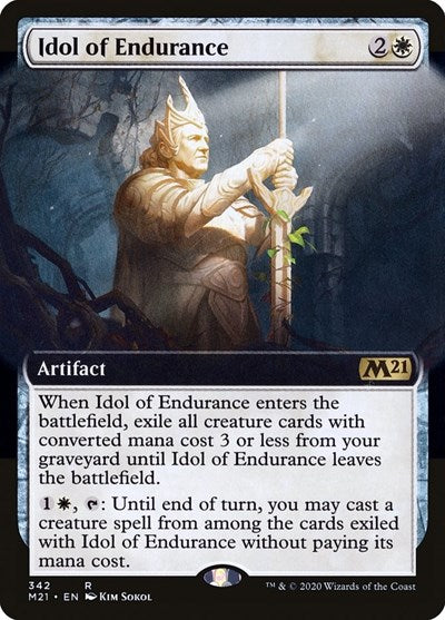 Idol of Endurance (Extended Art) [Core Set 2021] | RetroPlay Games