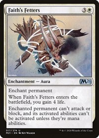 Faith's Fetters [Core Set 2021] | RetroPlay Games