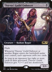 Thieves' Guild Enforcer (Extended Art) [Core Set 2021] | RetroPlay Games