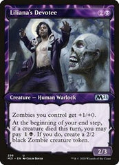 Liliana's Devotee (Showcase) [Core Set 2021] | RetroPlay Games