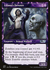 Liliana's Devotee (Showcase) [Core Set 2021] | RetroPlay Games