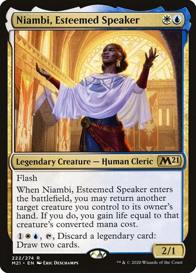 Niambi, Esteemed Speaker [Core Set 2021] | RetroPlay Games