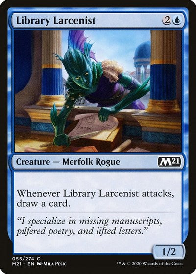 Library Larcenist [Core Set 2021] | RetroPlay Games