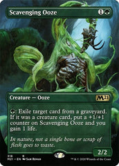 Scavenging Ooze (Alternate Art) [Core Set 2021] | RetroPlay Games