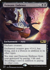 Demonic Embrace (Extended Art) [Core Set 2021] | RetroPlay Games