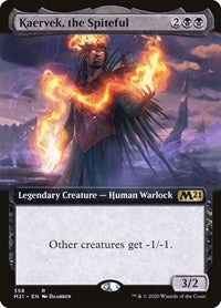 Kaervek, the Spiteful (Extended Art) [Core Set 2021] | RetroPlay Games