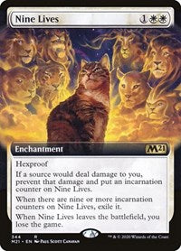 Nine Lives (Extended Art) [Core Set 2021] | RetroPlay Games