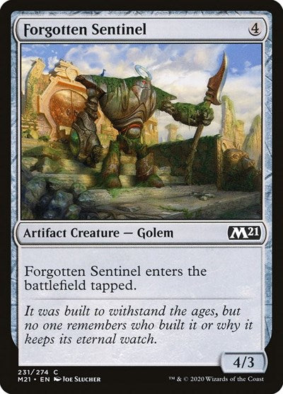 Forgotten Sentinel [Core Set 2021] | RetroPlay Games