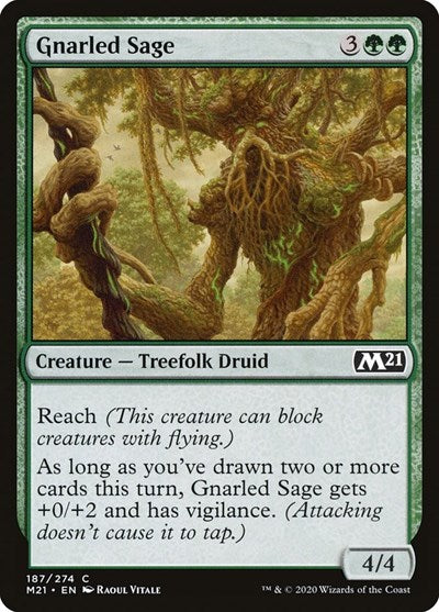 Gnarled Sage [Core Set 2021] | RetroPlay Games