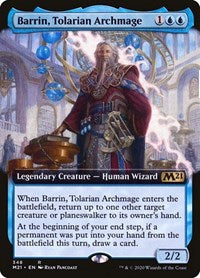 Barrin, Tolarian Archmage (Extended Art) [Core Set 2021] | RetroPlay Games