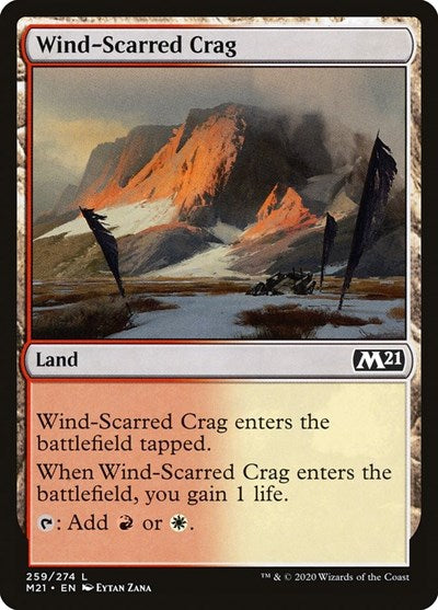 Wind-Scarred Crag [Core Set 2021] | RetroPlay Games