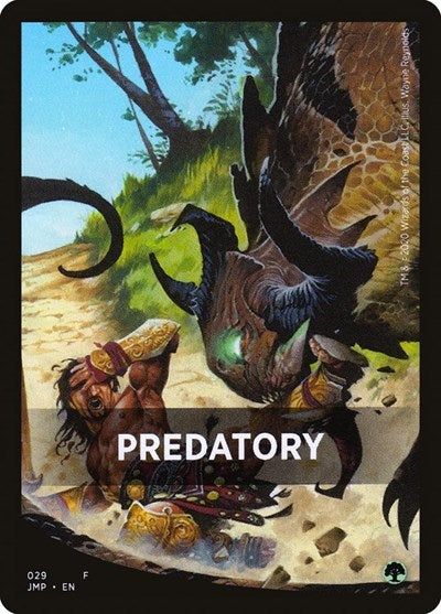 Predatory Theme Card [Jumpstart Front Cards] | RetroPlay Games