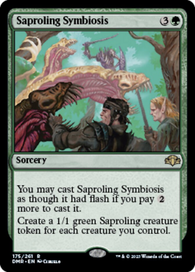 Saproling Symbiosis [Dominaria Remastered] | RetroPlay Games