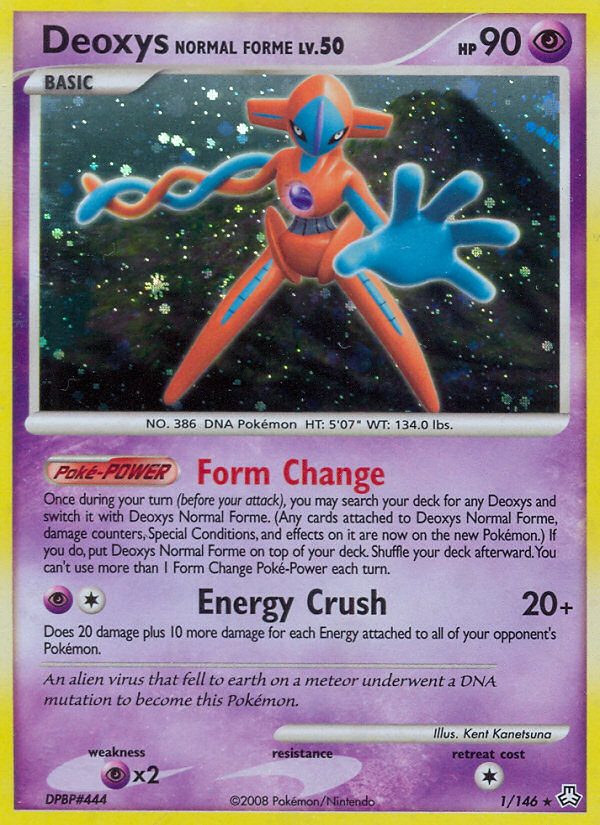 Deoxys Normal Forme (1/146) [Diamond & Pearl: Legends Awakened] | RetroPlay Games