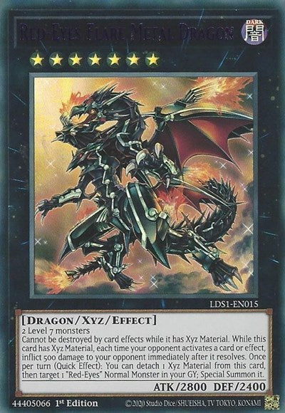 Red-Eyes Flare Metal Dragon (Purple) [LDS1-EN015] Ultra Rare | RetroPlay Games