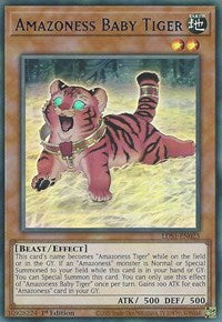 Amazoness Baby Tiger (Blue) [LDS1-EN023] Ultra Rare | RetroPlay Games