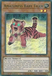 Amazoness Baby Tiger (Green) [LDS1-EN023] Ultra Rare | RetroPlay Games