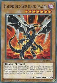 Malefic Red-Eyes Black Dragon [LDS1-EN006] Common | RetroPlay Games