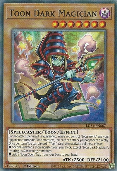 Toon Dark Magician [LDS1-EN067] Common | RetroPlay Games