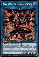 Darkness Metal, the Dragon of Dark Steel [BLAR-EN047] Secret Rare | RetroPlay Games