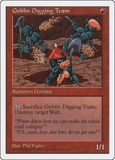 Goblin Digging Team [Fifth Edition] | RetroPlay Games