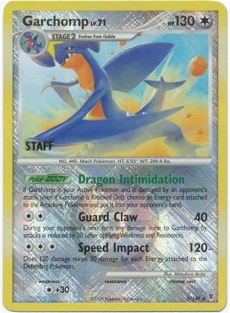 Garchomp (5/147) (Championship Promo Staff) [Platinum: Supreme Victors] | RetroPlay Games