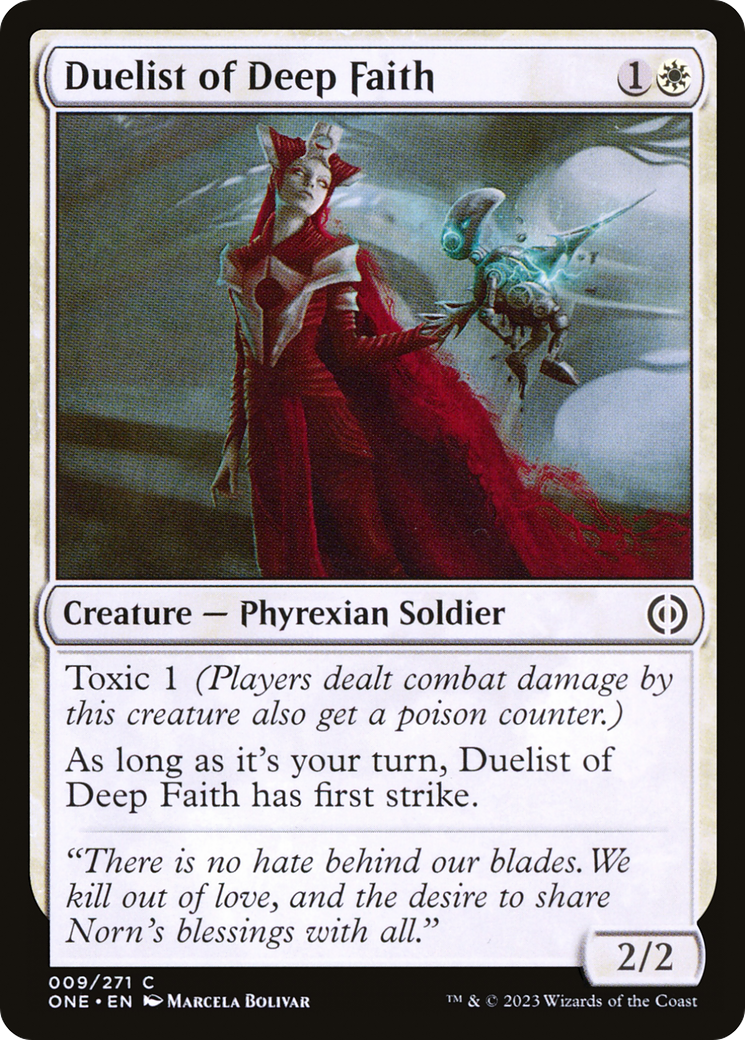 Duelist of Deep Faith [Phyrexia: All Will Be One] | RetroPlay Games