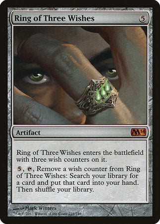 Ring of Three Wishes [Magic 2014] | RetroPlay Games
