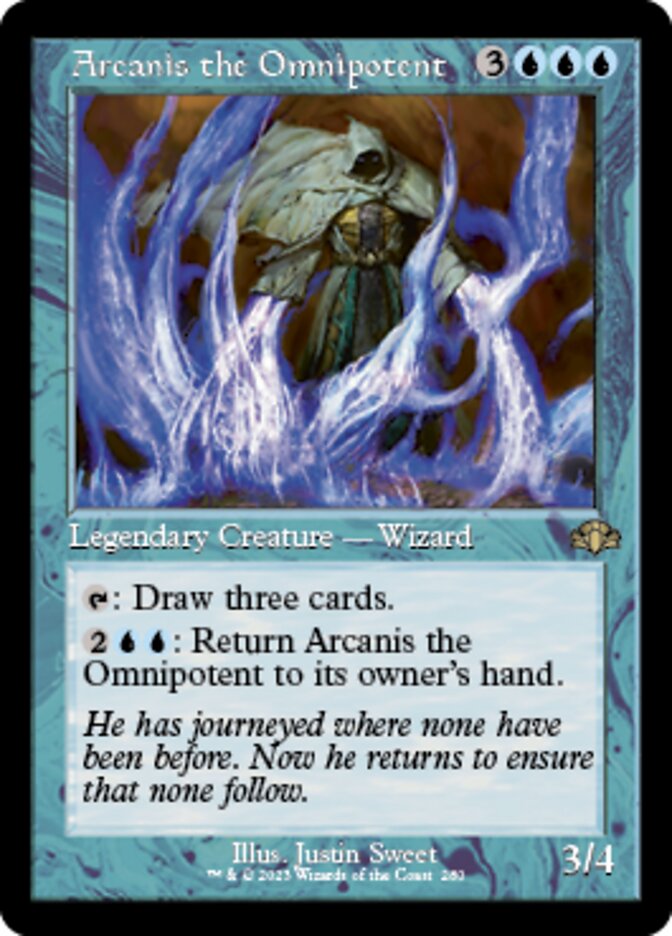 Arcanis the Omnipotent (Retro) [Dominaria Remastered] | RetroPlay Games
