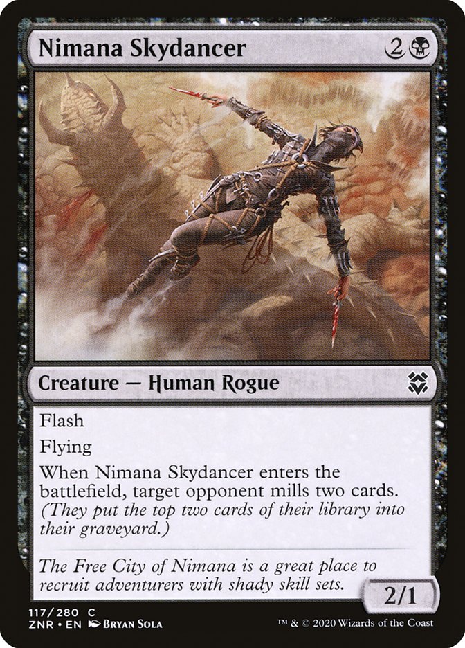 Nimana Skydancer [Zendikar Rising] | RetroPlay Games