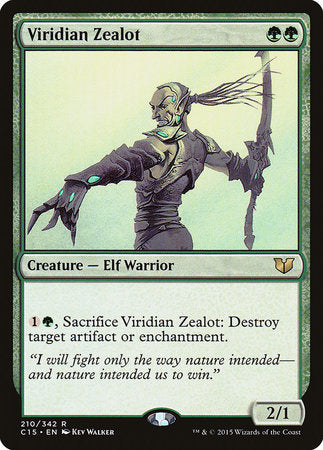 Viridian Zealot [Commander 2015] | RetroPlay Games