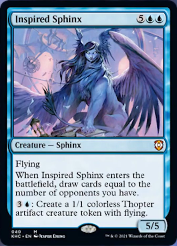 Inspired Sphinx [Kaldheim Commander] | RetroPlay Games