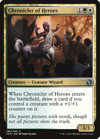 Chronicler of Heroes [Iconic Masters] | RetroPlay Games