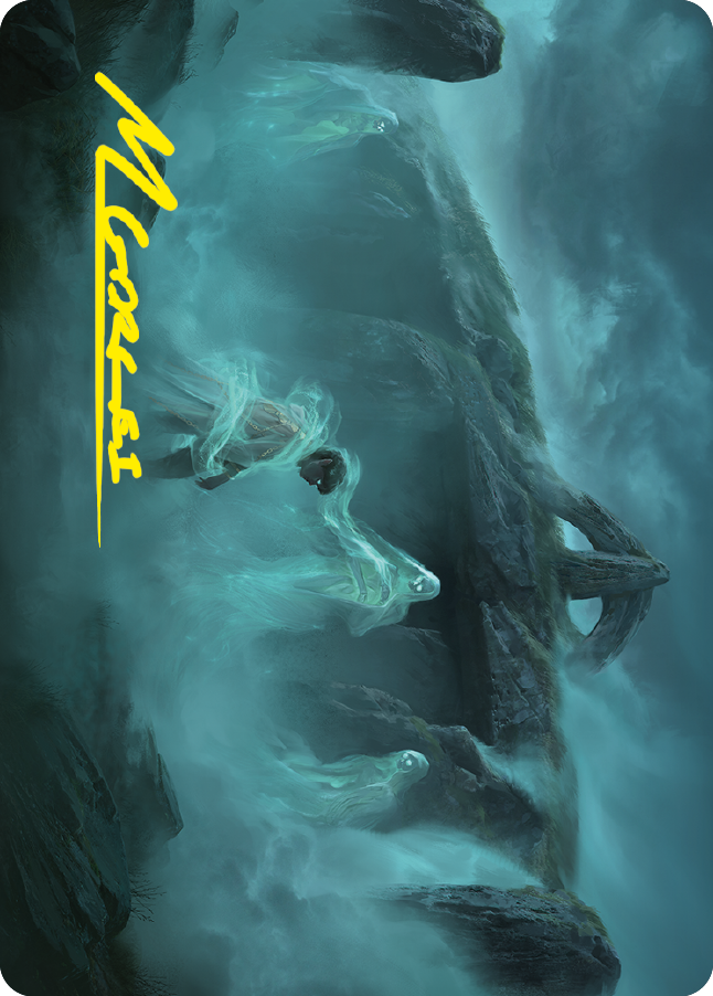 Fog on the Barrow-Downs Art Card (Gold-Stamped Signature) [The Lord of the Rings: Tales of Middle-earth Art Series] | RetroPlay Games