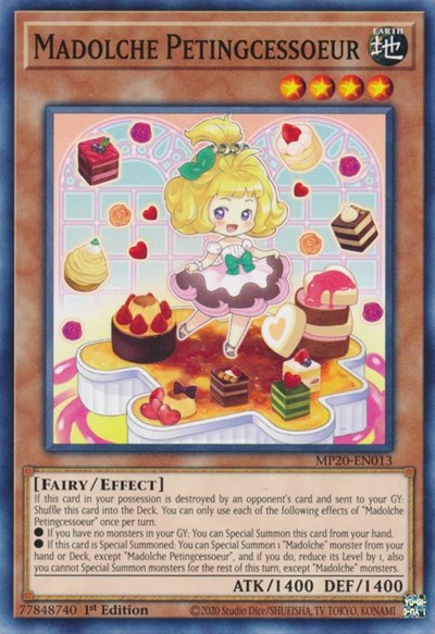Madolche Petingcessoeur [MP20-EN013] Common | RetroPlay Games