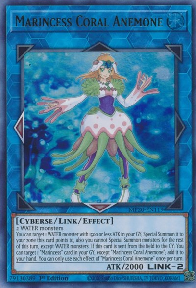 Marincess Coral Anemone [MP20-EN119] Ultra Rare | RetroPlay Games