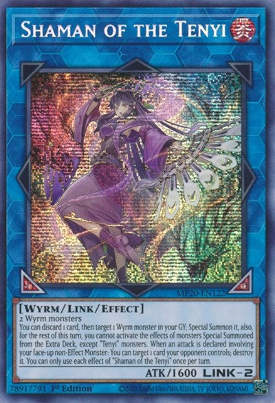 Shaman of the Tenyi [MP20-EN122] Prismatic Secret Rare | RetroPlay Games