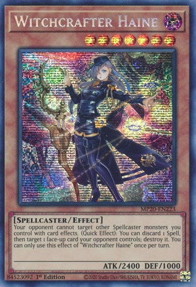 Witchcrafter Haine [MP20-EN223] Prismatic Secret Rare | RetroPlay Games