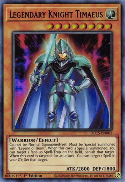 Legendary Knight Timaeus [DLCS-EN001] Ultra Rare | RetroPlay Games