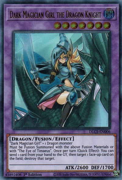 Dark Magician Girl the Dragon Knight [DLCS-EN006] Ultra Rare | RetroPlay Games