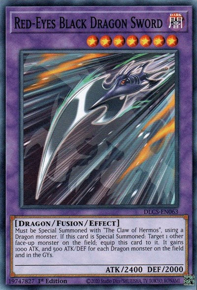 Red-Eyes Black Dragon Sword [DLCS-EN063] Common | RetroPlay Games