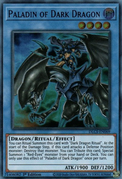Paladin of Dark Dragon [DLCS-EN069] Ultra Rare | RetroPlay Games