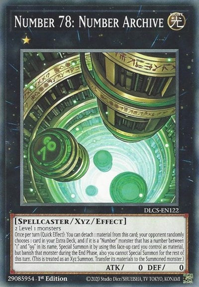 Number 78: Number Archive [DLCS-EN122] Common | RetroPlay Games