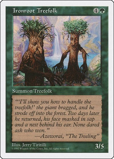 Ironroot Treefolk [Fifth Edition] | RetroPlay Games