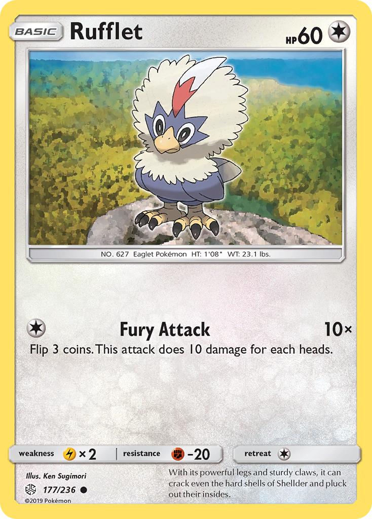 Rufflet (177/236) [Sun & Moon: Cosmic Eclipse] | RetroPlay Games