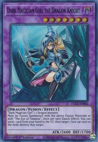 Dark Magician Girl the Dragon Knight (Blue) [DLCS-EN006] Ultra Rare | RetroPlay Games