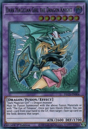 Dark Magician Girl the Dragon Knight (Alternate Art) [DLCS-EN006] Ultra Rare | RetroPlay Games